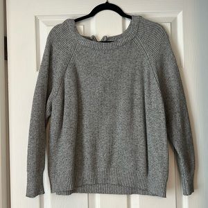 Gray sweatshirt